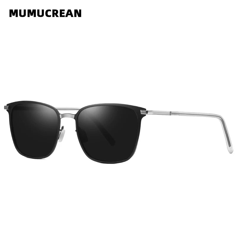 Lunettes de soleil carrées pour hommes