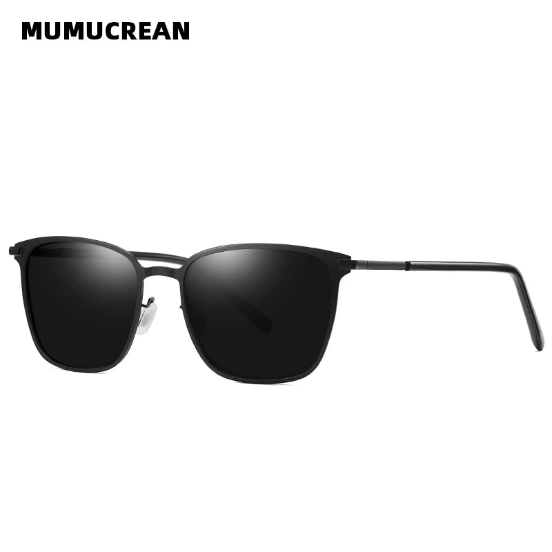 Lunettes de soleil carrées pour hommes