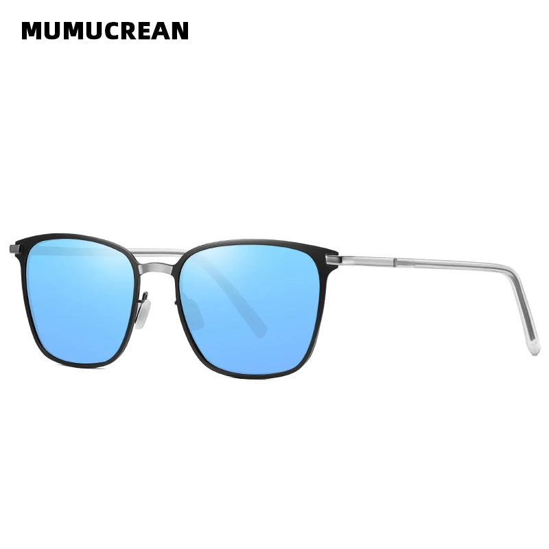 Lunettes de soleil carrées pour hommes