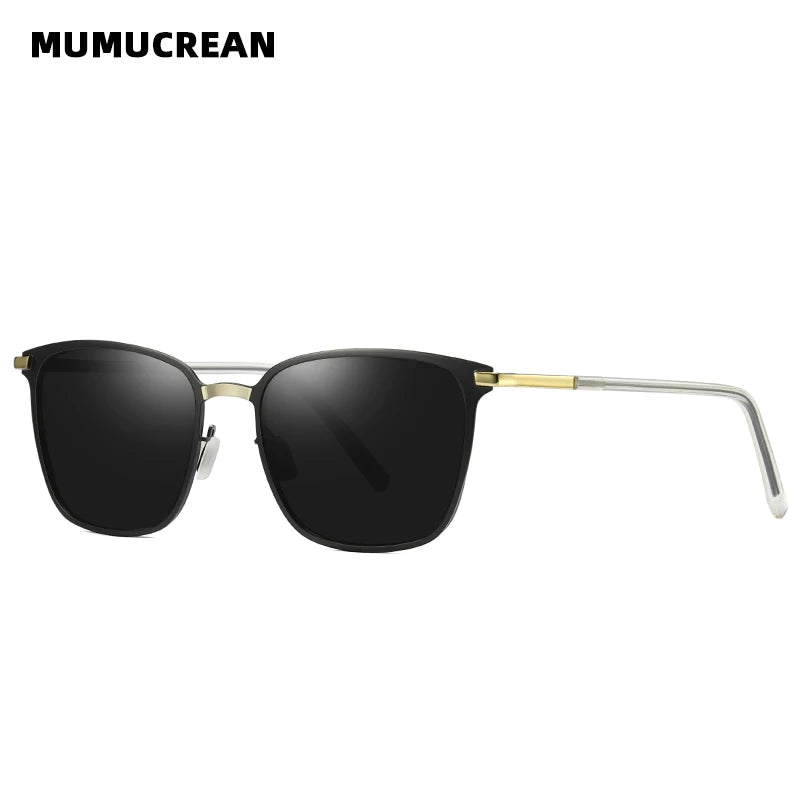 Lunettes de soleil carrées pour hommes