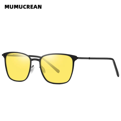 Lunettes de soleil carrées pour hommes