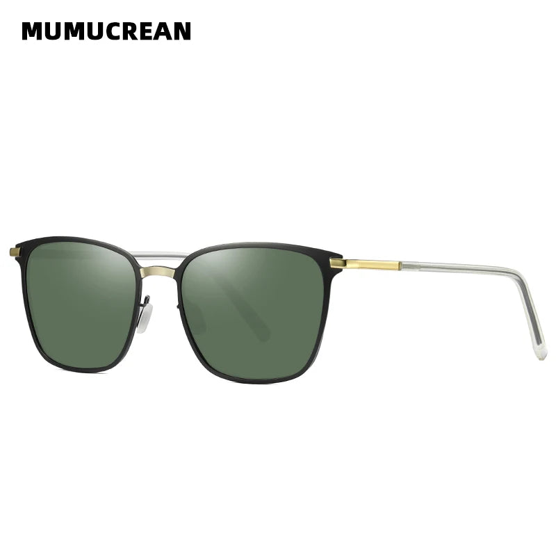 Lunettes de soleil carrées pour hommes